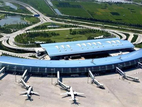 Steel Frame менен аэропорттун терминалы