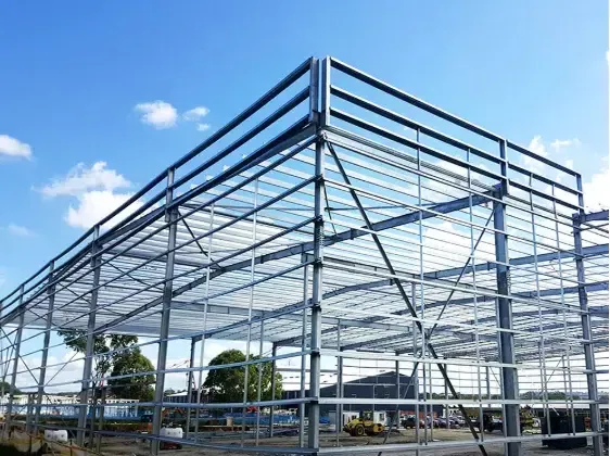 Практикалык жана кооз Prefab металл темир темир имараты