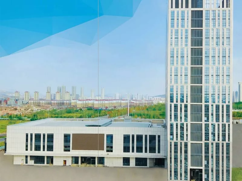 Steel түзүлүшү көп кабаттуу имарат
